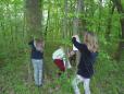 Četvrtaši istražuju u šumi